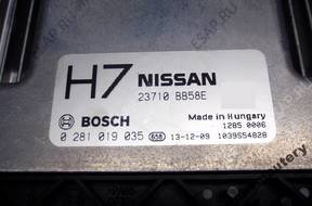 БЛОК УПРАВЛЕНИЯ NISSAN QASHQAI 23710bb58e 0281019035