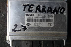 БЛОК УПРАВЛЕНИЯ NISSAN TERRANO 2.7 0281011264