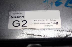 БЛОК УПРАВЛЕНИЯ NISSAN TIDDA 1.6 БЕНЗИН mec93150 g2
