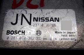 БЛОК УПРАВЛЕНИЯ NISSAN X-TRAIL 23710jg78e 0281014362