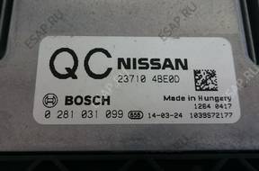 БЛОК УПРАВЛЕНИЯ NISSAN X-TRAIL T32 2014 BOSCH 0281031099