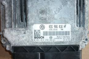 БЛОК УПРАВЛЕНИЯ OCTAVIA 03G906016HF 0281012292