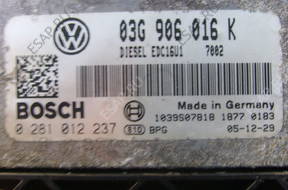 БЛОК УПРАВЛЕНИЯ OCTAVIA 2 II 1.9 TDI   03G906016K