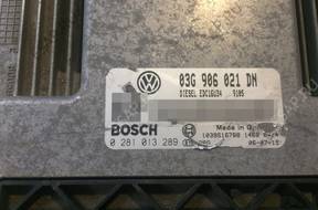 БЛОК УПРАВЛЕНИЯ Octavia II 1.9 TDI BLS 105KM 0281013289