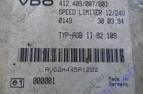 БЛОК УПРАВЛЕНИЯ OGRANICZNIK PREDKOCI VDO 412409007001