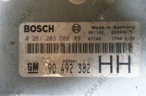 БЛОК УПРАВЛЕНИЯ OMEGA B 2.5 0261203588 90492382HH БЕЗ КОДА