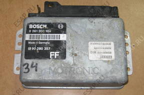 БЛОК УПРАВЛЕНИЯ OPEL 0261200104