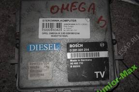 БЛОК УПРАВЛЕНИЯ , OPEL 0281001214/90492710