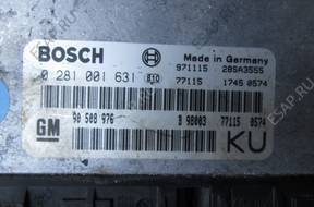 БЛОК УПРАВЛЕНИЯ OPEL   0281001631 90508976