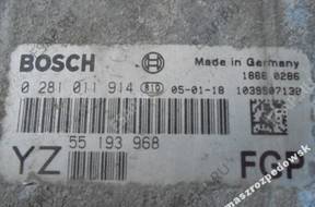 БЛОК УПРАВЛЕНИЯ   OPEL 0281011914 55193968