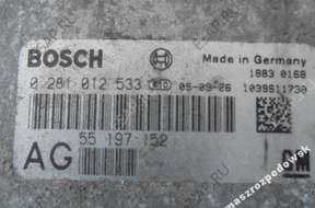 БЛОК УПРАВЛЕНИЯ   OPEL 0281012533 55197152