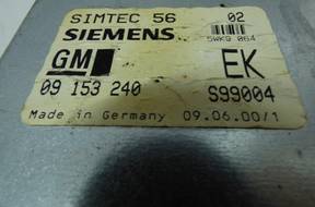 БЛОК УПРАВЛЕНИЯ   OPEL 09153240
