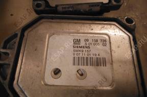 БЛОК УПРАВЛЕНИЯ   OPEL 09158726 5WK9 157