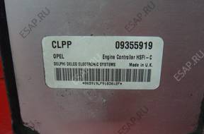 БЛОК УПРАВЛЕНИЯ   OPEL 09355919 CLPP