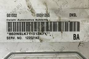 БЛОК УПРАВЛЕНИЯ   OPEL 09391263 DNSL
