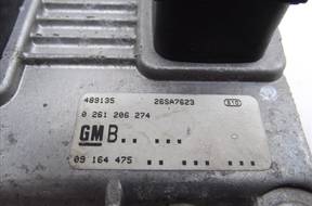БЛОК УПРАВЛЕНИЯ OPEL 1.2 16V  0261206274 БЕЗ КОДА