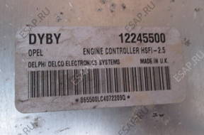 БЛОК УПРАВЛЕНИЯ OPEL 12245500 DYBY 1.6 Z16XE Z16SE MERIVA