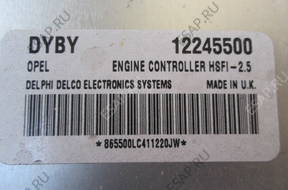 БЛОК УПРАВЛЕНИЯ OPEL 12245500 DYBY 1.6 Z16XE Z16SE MERIVA