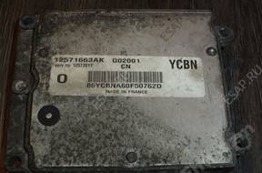 БЛОК УПРАВЛЕНИЯ OPEL 12571663AK YCBN G02001  -