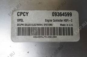 БЛОК УПРАВЛЕНИЯ OPEL 1.6 16V X16XEL CPCY 09364599 VECTRA