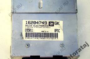 БЛОК УПРАВЛЕНИЯ OPEL 16204749 D95011