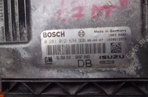 БЛОК УПРАВЛЕНИЯ OPEL 1.7 CDTI 101KM BOSCH 0281012694DB