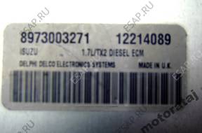 БЛОК УПРАВЛЕНИЯ OPEL 1.7 ISUZU 8973003271 12214089