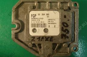 БЛОК УПРАВЛЕНИЯ OPEL 1.8 16V Z18XE 55354380 БЕЗ КОДА