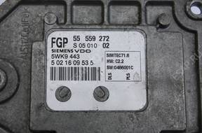 БЛОК УПРАВЛЕНИЯ   OPEL 1.8 16V Z18XE 55559272