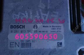 БЛОК УПРАВЛЕНИЯ OPEL 1.9 CDTI 55205621 0281013593 EN