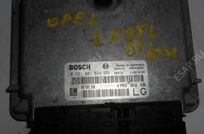 БЛОК УПРАВЛЕНИЯ OPEL 2.0 DTI DTH DTL 0281001634 90569348