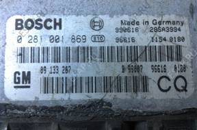 БЛОК УПРАВЛЕНИЯ OPEL 2.0 X20DTL 0281001869 09133267 CQ