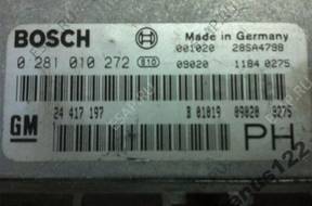 БЛОК УПРАВЛЕНИЯ OPEL 2.2 DTI 0281010272 24417197 PH