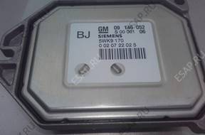 БЛОК УПРАВЛЕНИЯ OPEL 2.2 GM 09146052 5WK9170 S0000106