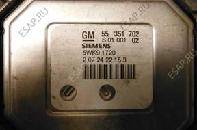 БЛОК УПРАВЛЕНИЯ   OPEL 55351702 S0100102