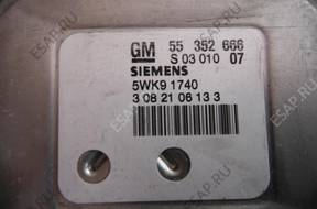 БЛОК УПРАВЛЕНИЯ   OPEL 55352666 S03010 07