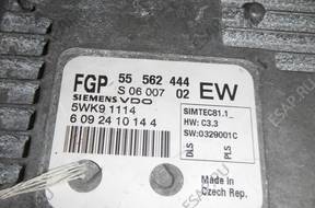 БЛОК УПРАВЛЕНИЯ   OPEL 55562444 EW 5WK9 1114