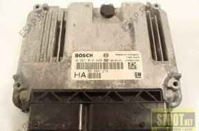 БЛОК УПРАВЛЕНИЯ OPEL 55566276 0281014449 HA  PIN