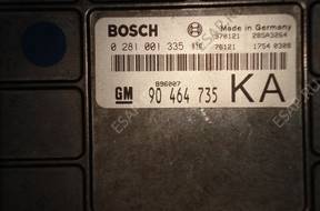 БЛОК УПРАВЛЕНИЯ OPEL 90464735KA 0281001335
