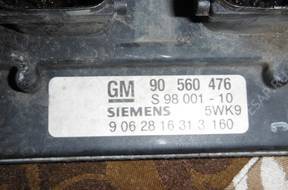 БЛОК УПРАВЛЕНИЯ   OPEL 90560476 S9800110