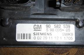 БЛОК УПРАВЛЕНИЯ   OPEL 90582539 S9800505