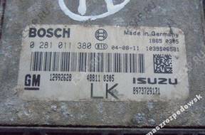 БЛОК УПРАВЛЕНИЯ   OPEL ASTRA 0281011380 12992628
