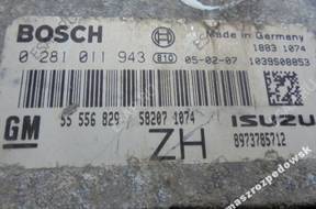 БЛОК УПРАВЛЕНИЯ   OPEL ASTRA 0281011943 55556829