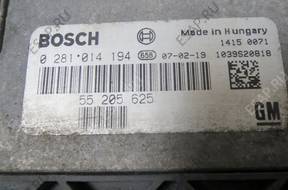 БЛОК УПРАВЛЕНИЯ OPEL ASTRA 0281014194 1,9 CTDI 150KM ZAFI