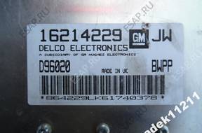 БЛОК УПРАВЛЕНИЯ OPEL  ASTRA 1.6 16214229 JW