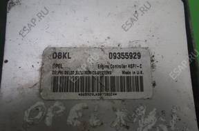 БЛОК УПРАВЛЕНИЯ OPEL ASTRA 1.6 16V   DBKL09355929