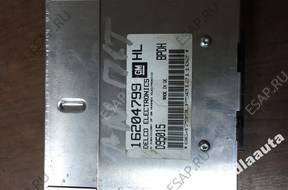 БЛОК УПРАВЛЕНИЯ OPEL ASTRA 1.6 8V 16204799