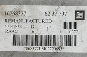 БЛОК УПРАВЛЕНИЯ   OPEL ASTRA 1.6 8V 16268377 RAAC