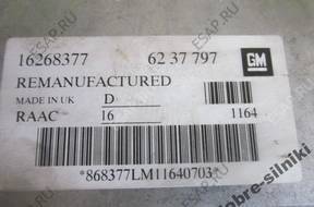 БЛОК УПРАВЛЕНИЯ   OPEL ASTRA 1.6 8V 16268377