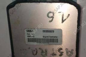 БЛОК УПРАВЛЕНИЯ OPEL ASTRA 1.6 .  ДВИГАТЕЛЕМ  09355929